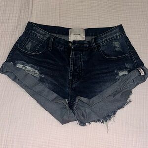 One Teaspoon Jean Shorts